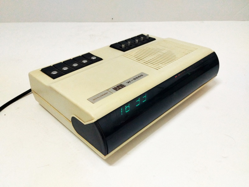 radio reloj despertador shlummerw5555 func 6.8x26x18.5 1u